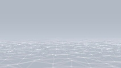 Digital, Technology Network Background. global world map, Wireframe polygonal lines. science motion background. Big Data, Artificial Intelligence. 5g 4k. Wave Medical, Science, news studio, corporate.