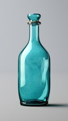 Wall Mural - a mockup of glass bottle