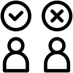 Sticker - vote icon