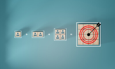 woods block step on table with icon Action plan, Goal and target, success and business target concept, project management, company strategy