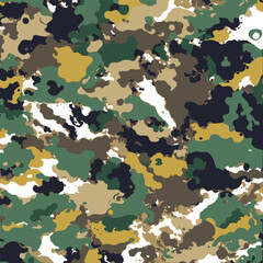 camouflage seamless pattern