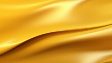 Gold  Textile Background With Yellow Shadow.