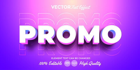 Promo Text Effect