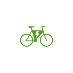 Sticker -  Electric bike isolated on transparent background