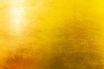 Wall Mural - Gold abstract background or texture and gradients shadow horizontal shape