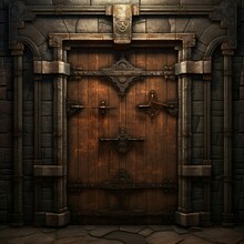 Door In A Deep Dungeon