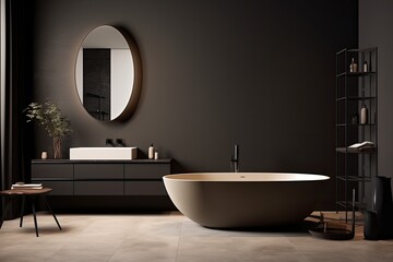 Wall Mural - Modern luxury bathroom.