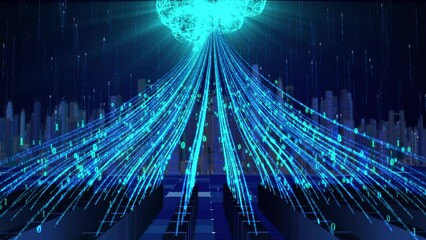 AI data uploaded to cloud brain
