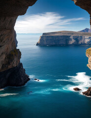 view of the coast of island