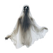 © zeenika - ghost costume isolated on a transparent background, generative ai