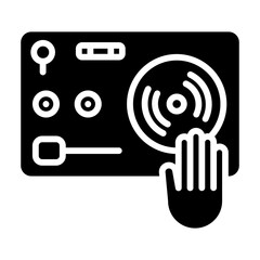 Wall Mural - DJ Icon