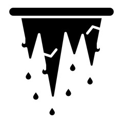 Sticker - Ice Melting Icon