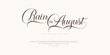 © over50 - a script calligraphy font alphabet typography typeface handwritten wedding invitation greeting card