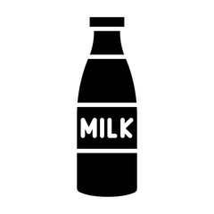 Poster - Milk Bottle Icon