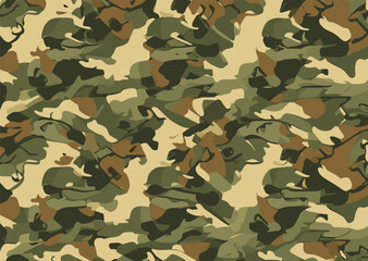 military camouflage seamless pattern background