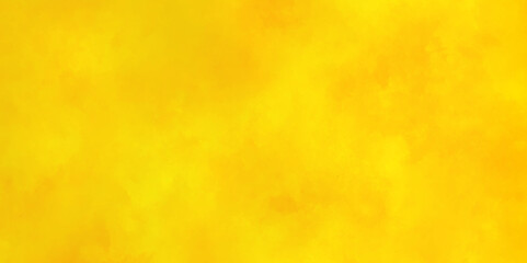 Wall Mural - Abstract acrylic painted orange or yellow grunge texture, grainy and distressed painted wall, decorative orange or yellow floor surface, retro pattern seamless orange background vector illustration.	