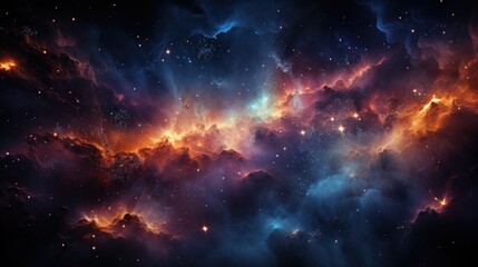 nebula and space