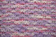 Pink And Purple Pastel Color Knitting Pattern Background