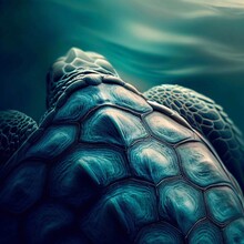 Green Sea Turtle's Shel