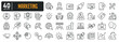 © Abbasy  Kautsar - Marketing thin line icons. Editable stroke. For website marketing design, logo, app, template, ui, etc. Vector illustration.