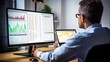 © ThisDesign - detailed-oriented accountant reviewing financial documents generative ai