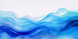 Calm water underwater blurry texture blue background for copy space text. Lake ripples cartoon, ocean wave illustration for pool swim party, beach travel. Web mobile banner, backdrop wavy graphic