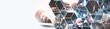 © tippapatt - Data exchange, digital technology background, software development, cloud computing. Business Intelligence, global network, Data analysis, techician team computer programming, internet technology