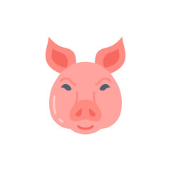 Wall Mural - pork icon in vector. illustration