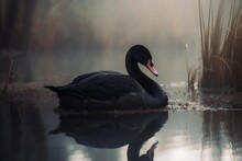 Black Swan Water. Generate Ai