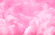 Dégradé de rose forme nuages pour arrière-plan, évènement type st valentin ou octobre rose