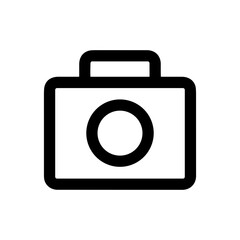 Wall Mural - camera photography icon symbol image vector. Illustration of multimedia photographic lens grapich design image