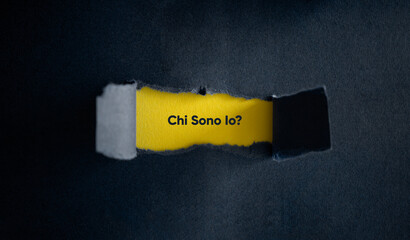 Wall Mural - Chi Sono Io?