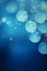 Bokeh Blue Background
