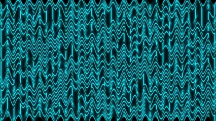 Wall Mural - circuit in form of waves. circuitry wavy patterns.
