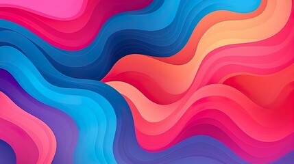 Wall Mural - Colorful paint swirls with splashes. Liquid vivid flow with twists, curved for creative background. Fluid vortex