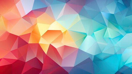 Wall Mural - abstract technological hexagonal background. 3d rendering watercolor