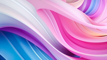 Wall Mural - colorful paint swirls with splashes. liquid vivid flow with twists, curved for creative background. 
