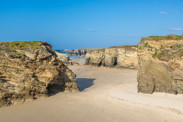 Wall Mural - cathedral beach in Galicia, Spain