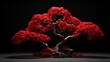 Japanese red maple tree high resolution Ai generated art