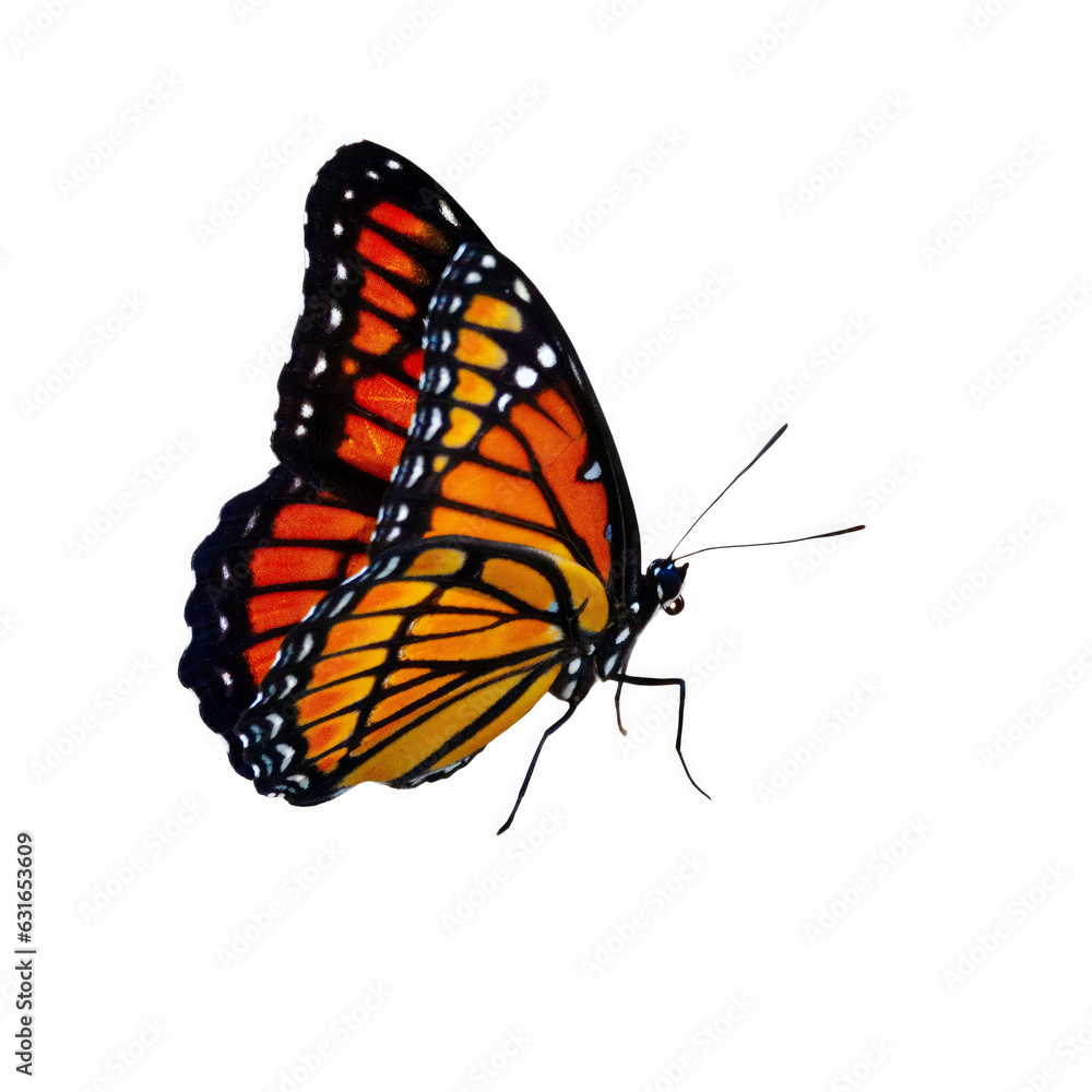 monarch butterfly flying Stock Photo | Adobe Stock