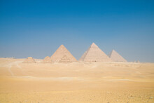 Landscape Of The Giza Pyramids