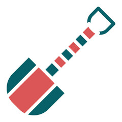 Poster - Vector Design Shovel Icon Style