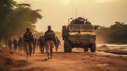 Military force in Africa