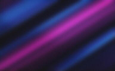 Wall Mural - purple pink blue abstract gradient on black background, grainy texture website header design, blurre