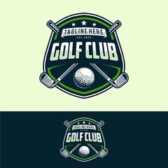 Wall Mural - Golf logo template design for golf club