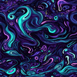 © Evarelle - Fluid waves abstract seamless pattern