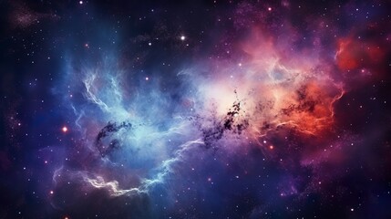 Wall Mural - Milky way galaxy with star and space dust in the universe and deep planet night sky background