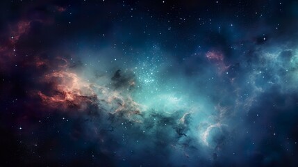 Wall Mural - Milky way galaxy with star and space dust in the universe and deep planet night sky background