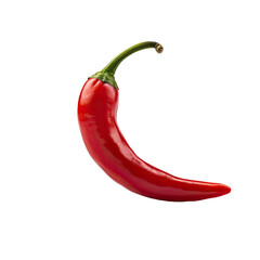 Wall Mural - Chili pepper isolated on transparent