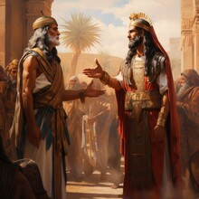 The King Of Edom Denies The Jews Passage Through Their Land At The Exodus